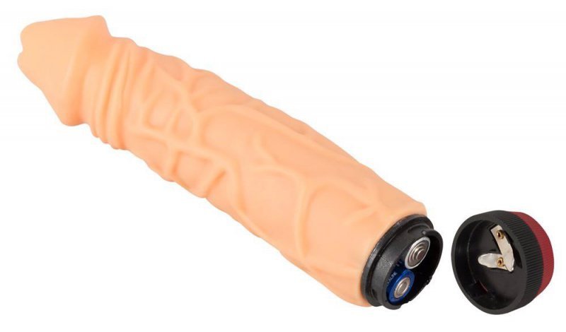 Realistyczne dildo z wibracjami 18 cm