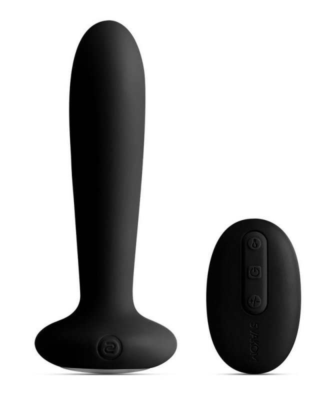 Wibrujący korek analny plug masażer prostaty sterowany pilotem