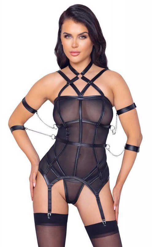 Seksowna bielizna bdsm paski Cottelli XL