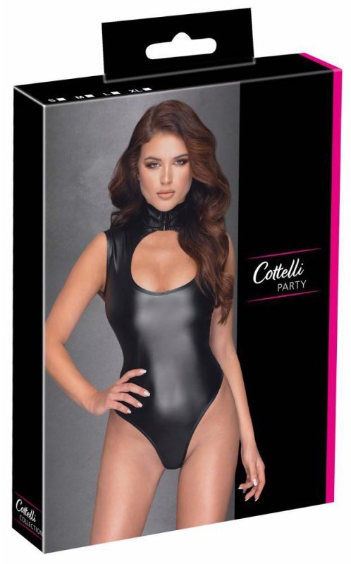Seksowna bielizna body wetlook Cottelli M