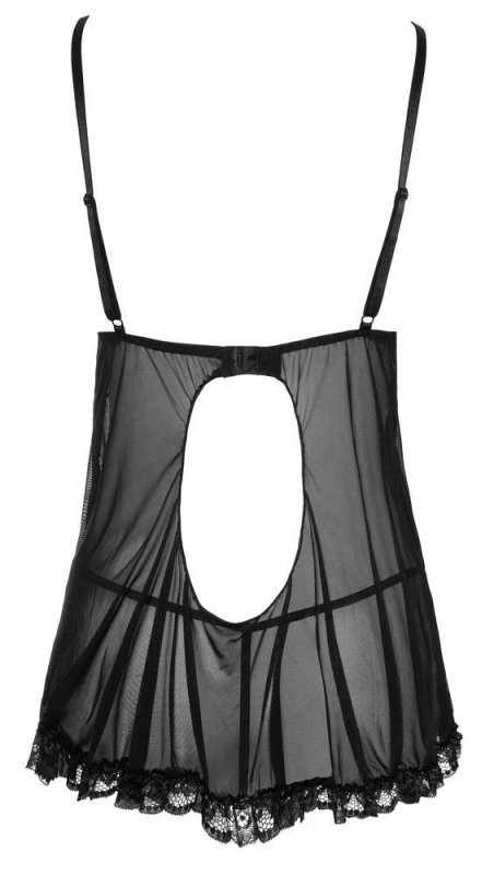 Seksowna zwiewna koszulka babydoll Cottelli XL