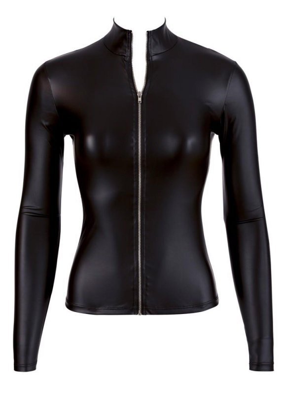 Long sleeve top zip S