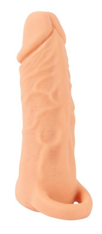 Masturbator przedłużka penisa Nature Skin Extender Medium 18,5 cm