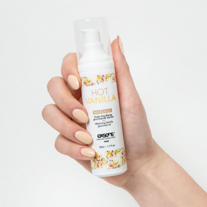 Rozgrzewający olejek do masażu erotycznego Hot Vanilla  50 ml