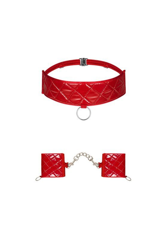 Obsessive Hunteria kajdanki i choker  O/S