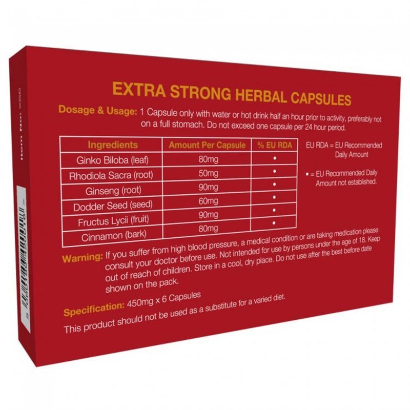 Extra Strong 6 Capsules