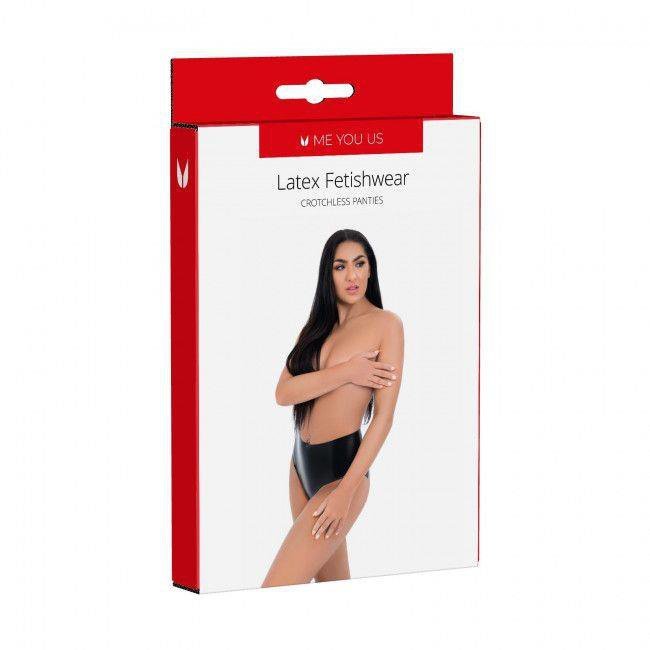 Me You Us lateksowe panty/majtki M