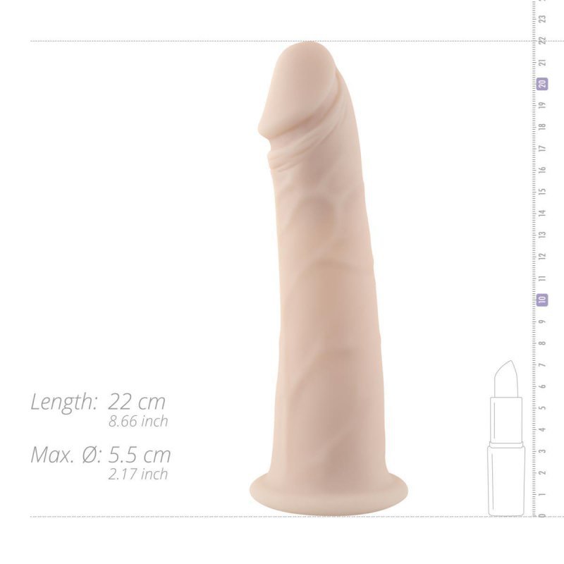 No-Parts - Cameron realistic hollow dildo 22 cm