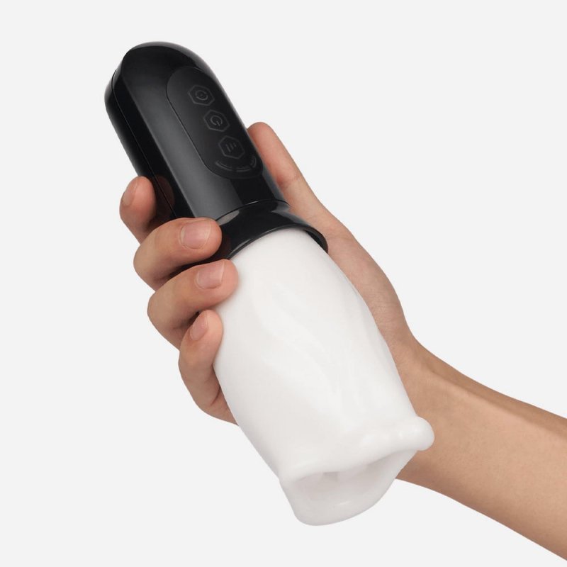Head rotating stimulating masturbator