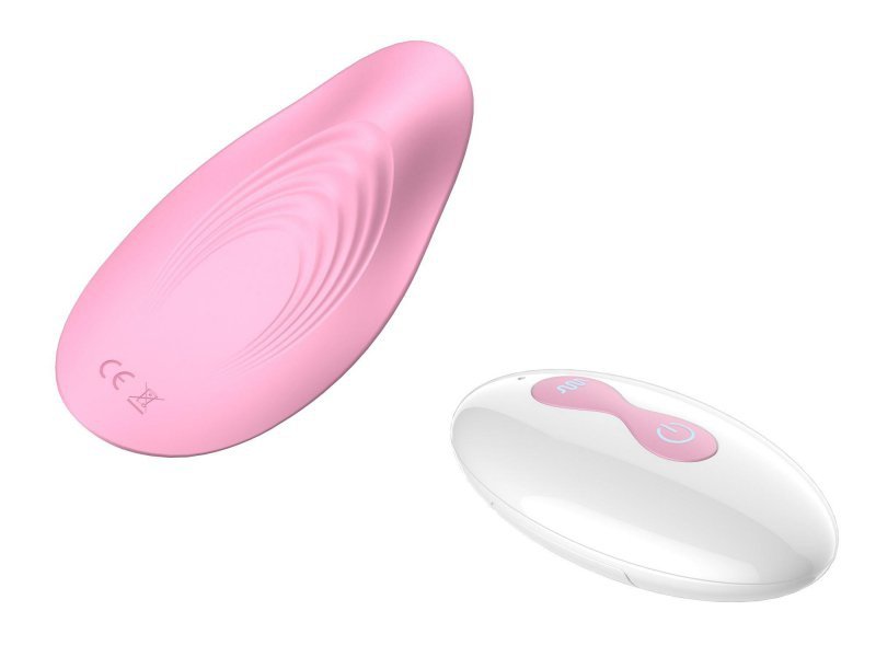 Ultrathin wearable remote mini vibe pink