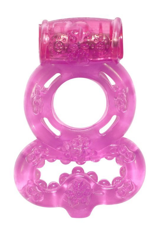 Cockring rings treadle pink