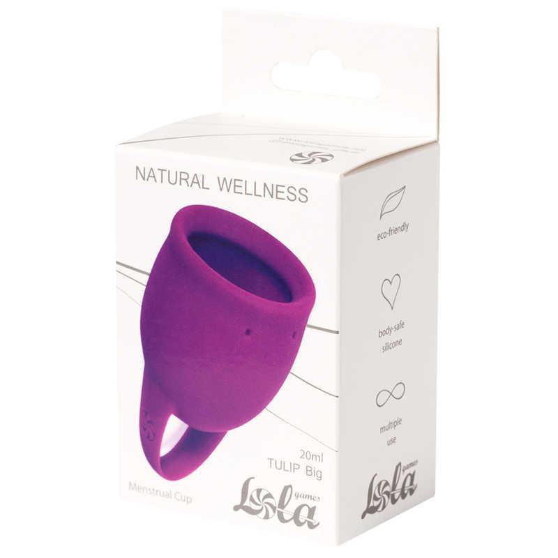 Tampony menstrual cup natural wellness tulip big 20ml
