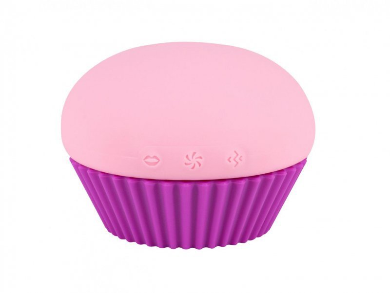 Ssący masażer do łechtaczki muffinka Magic Cupcake