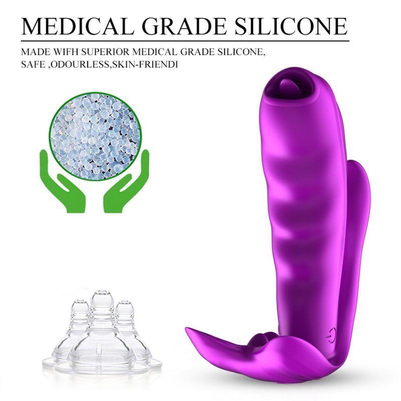 Stymulator silicone panty vibrator usb 7 function / heating