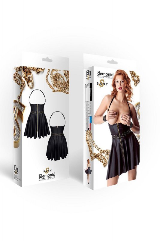 Bielizna Ava001 sukienka czarna XXL