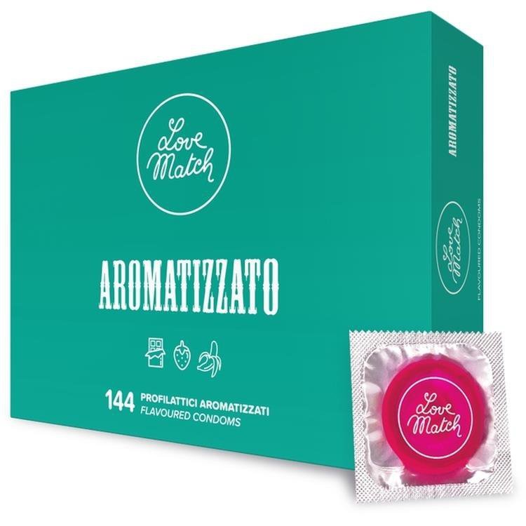 Prezerwatywy Love Match Arromatizato - 144 pack