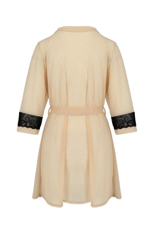 Bielizna Daisy peignoir beige L/XL