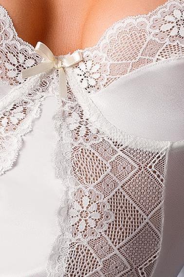 Bielizna Blanchet corset cream L/XL - Casmir