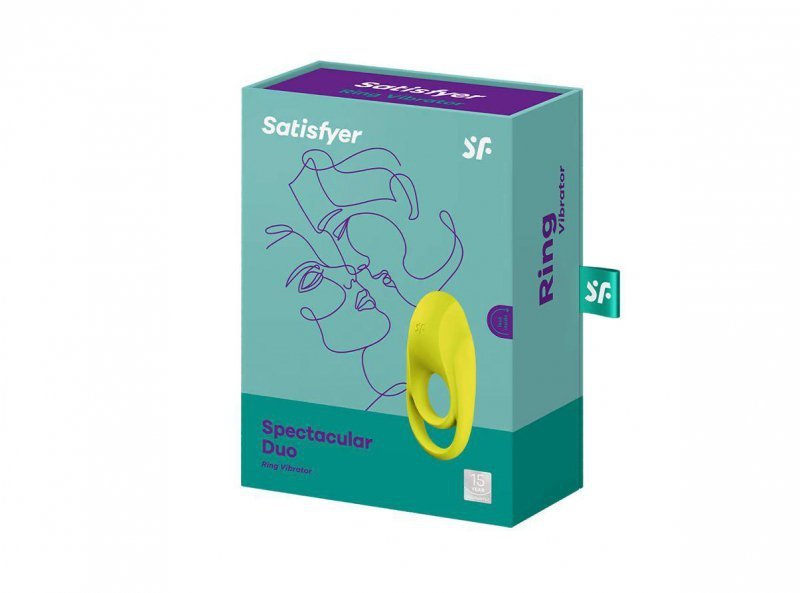 Podwójny wibrujący pierścień erekcyjny Satisfyer Spectaculat Duo