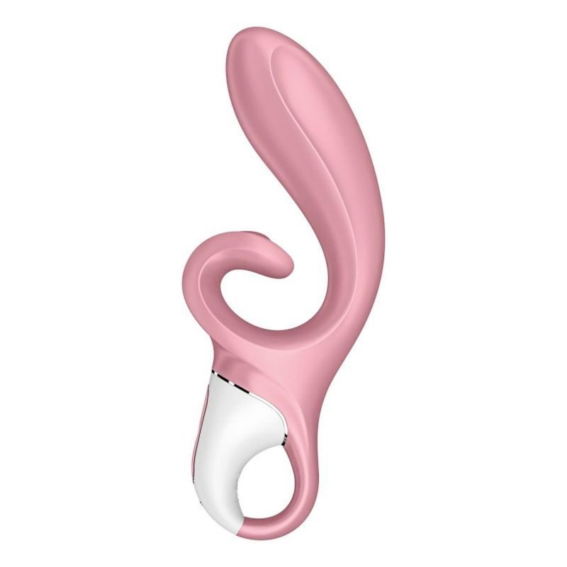 Wibrator z króliczkiem w kształcie języka Satisfyer Hug Me z aplikacją