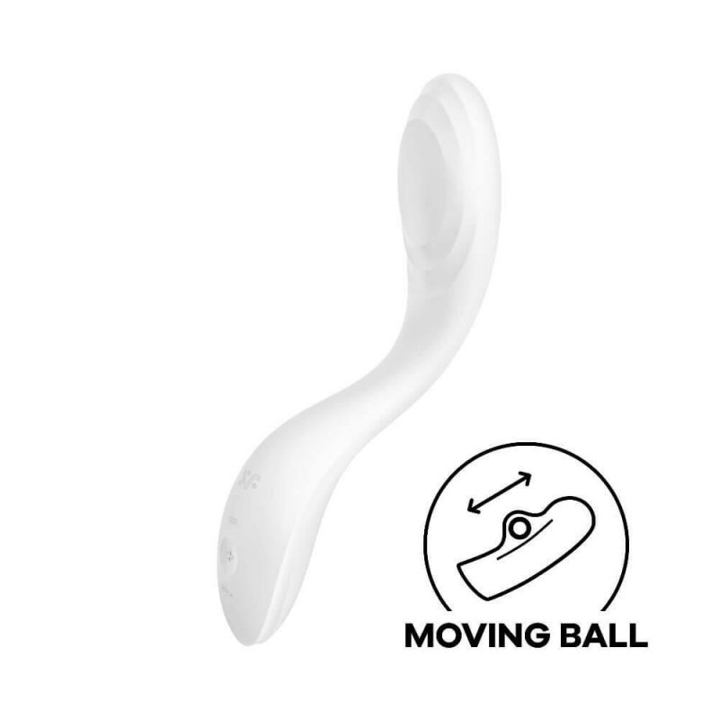 Wibrator Rrrolling Pleasure (white)
