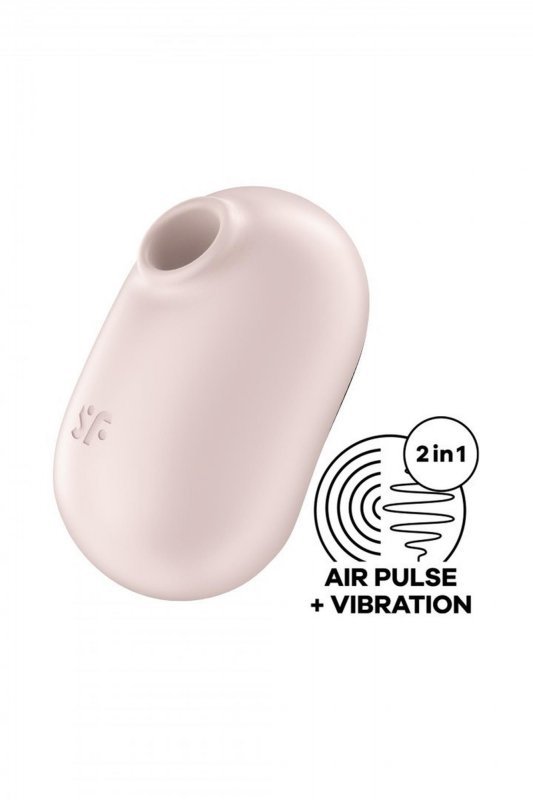 Masażer ssący powietrzny Satisfyer Pro To Go 2 beżowy