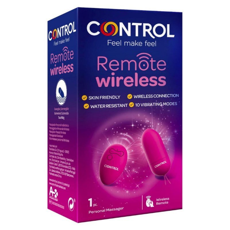 Control Remote Wireless wibrujące jajeczko na pilot