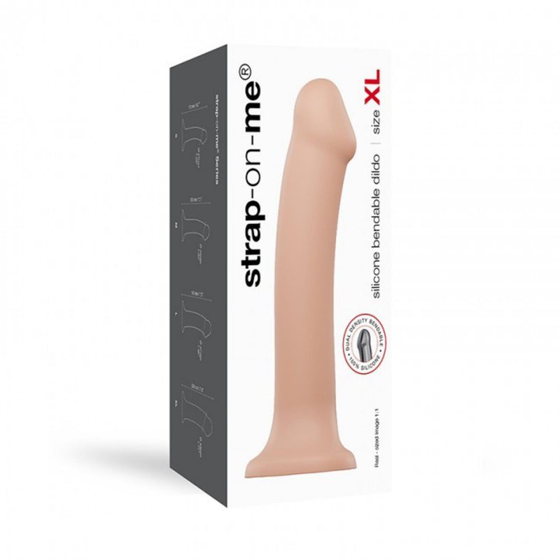 Dildo analne na przyssawce stymulator cielisty 20 cm