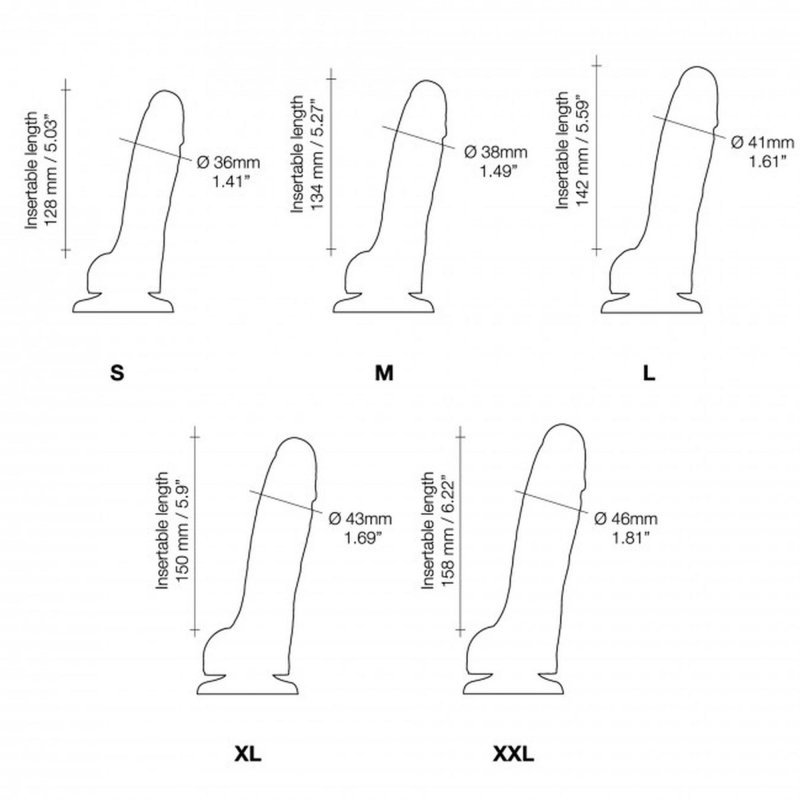 Penis dildo na przyssawce ruchoma skóra 13 cm