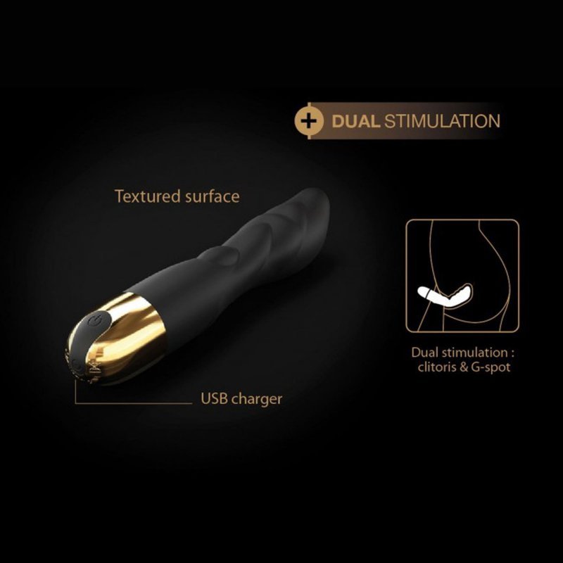 Elegancki wibrator z wypustkami Dorcel Flexi &amp; Joy