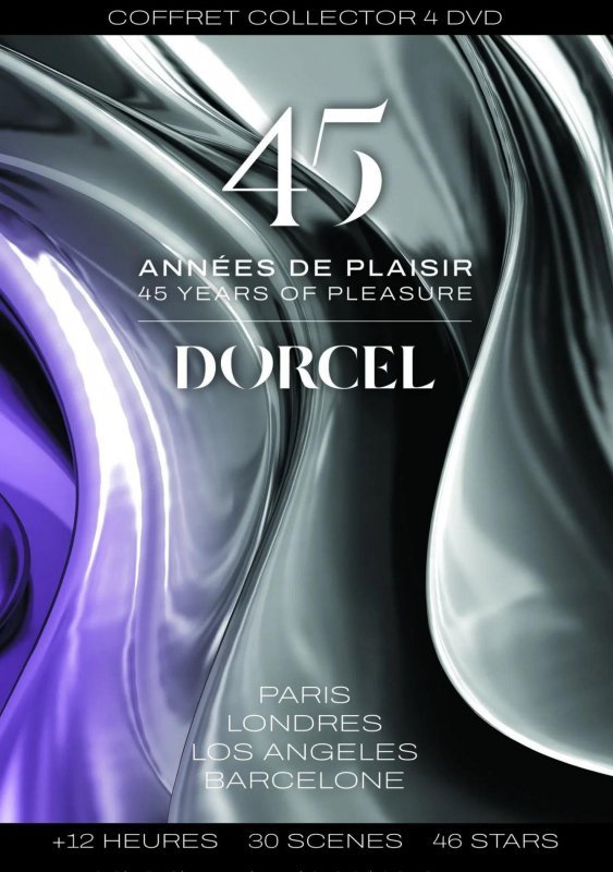 Film Erotyczny PORNO DVD DORCEL Wersja Specjalna 45 years of pleasure 4 DVD