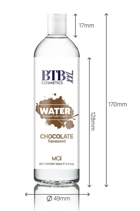 BTB wodny żel intymny czekolada 250 ml