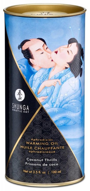 Warming oil coconut thrills