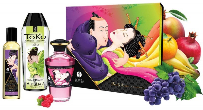 Zestaw do masażu erotycznego Fruity Kisses
