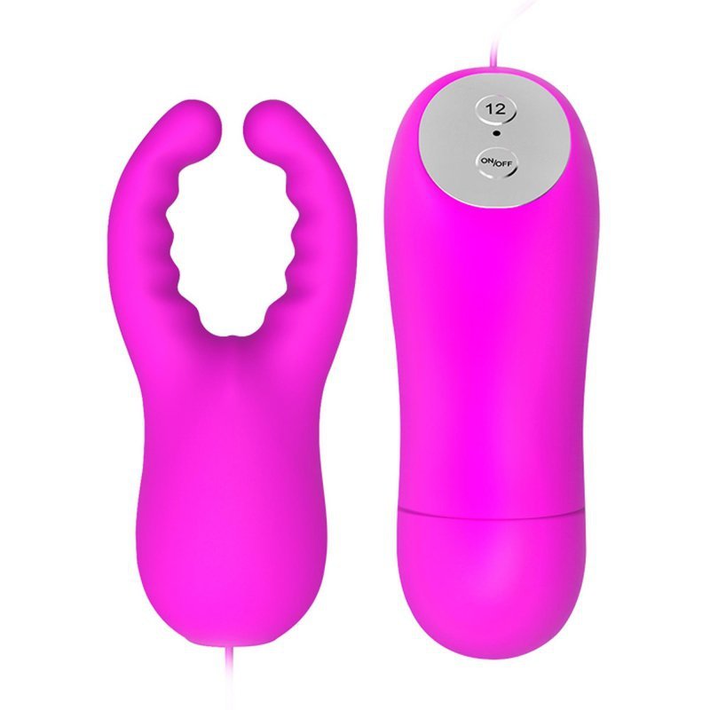Wibrator szczypce z pilotem Pretty Love Mini Love Eggs