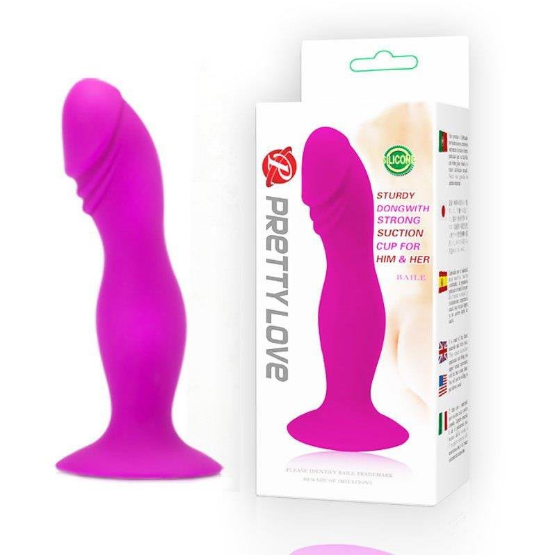 Korek analny penis na przyssawce Pretty Love Booty Passion