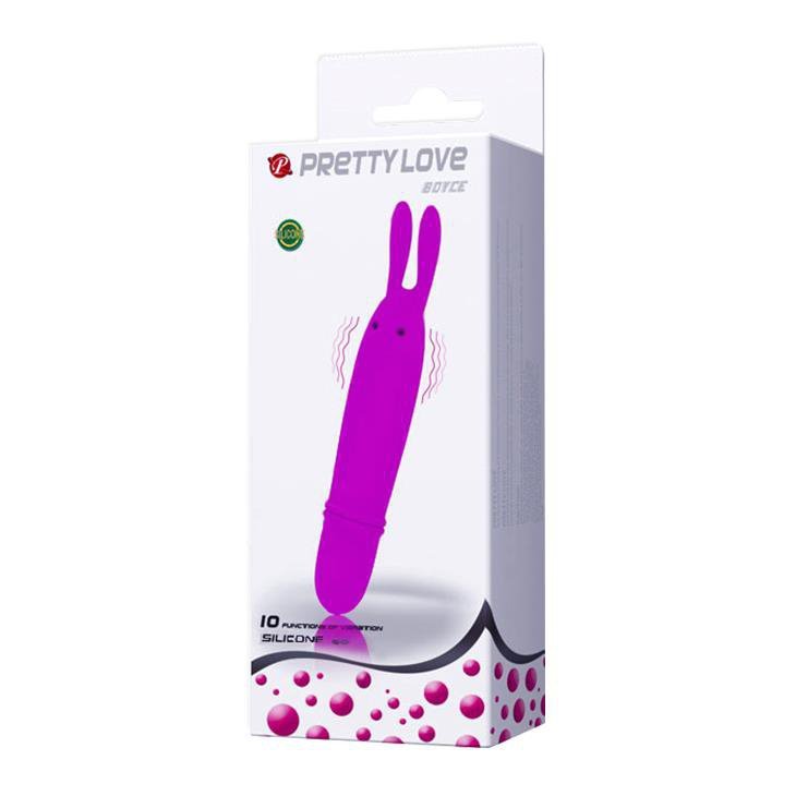 Mały dyskretny wibrator Pretty Love Boyce 10 funkcji 