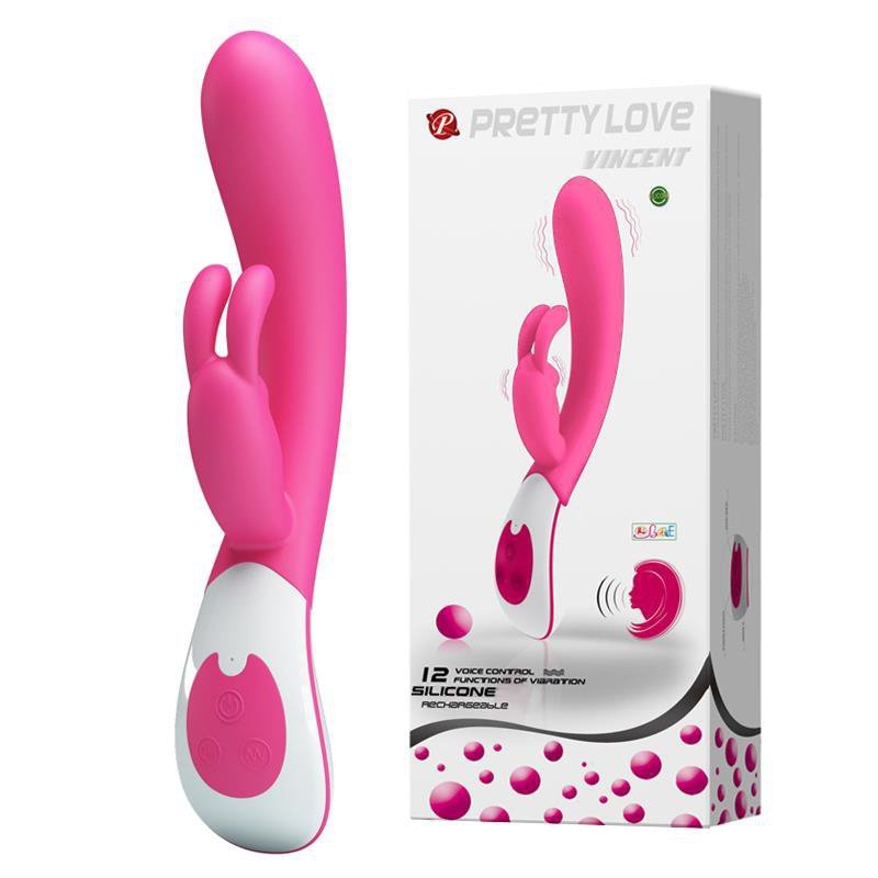 Wibrator Pretty Love Vincent 12 funkcji kontrola głosem