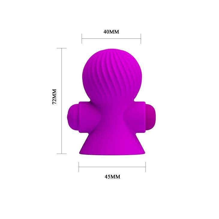 Pompki wibrujące do sutków Pretty Love Nipple Sucker 12 wibracji