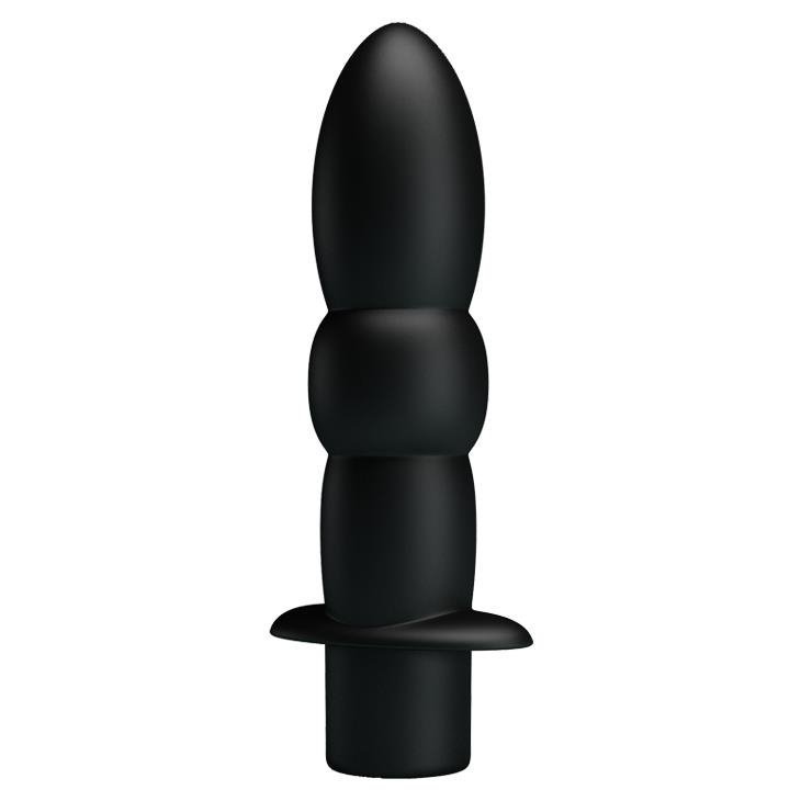 Wibrujący korek analny zatyczka Pretty Love Wyatt Black