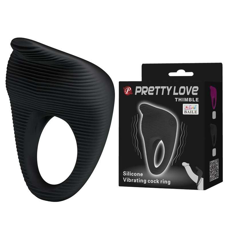 Wibrujący pierścień erekcyjny Pretty Love - Thimble 