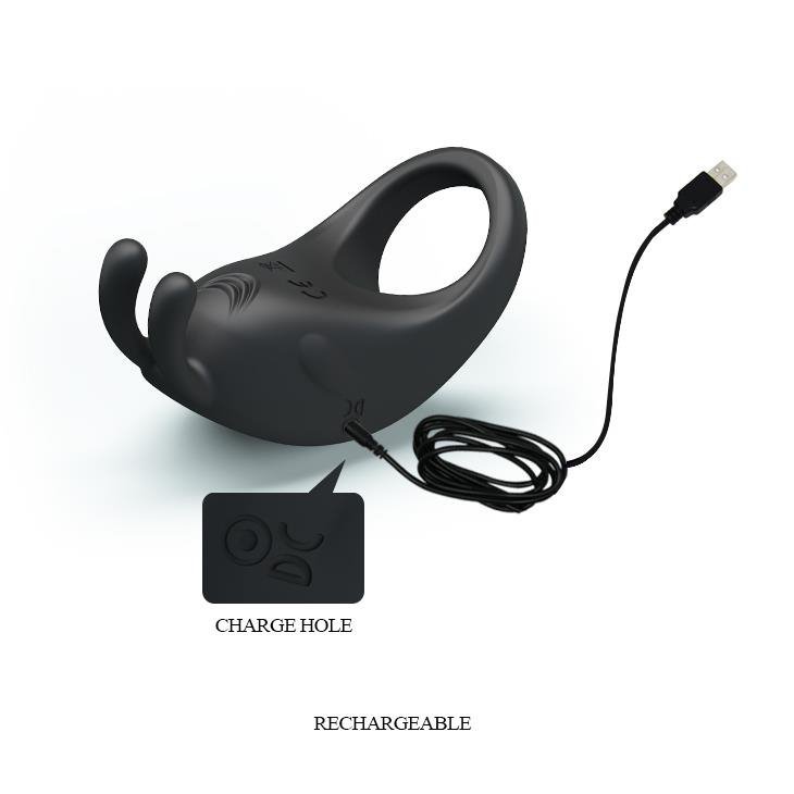 Pierścień erekcyjny wibrujący króliczek Pretty Love Rabbit Vibrator