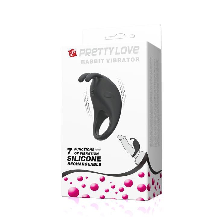 Pierścień erekcyjny wibrujący króliczek Pretty Love Rabbit Vibrator
