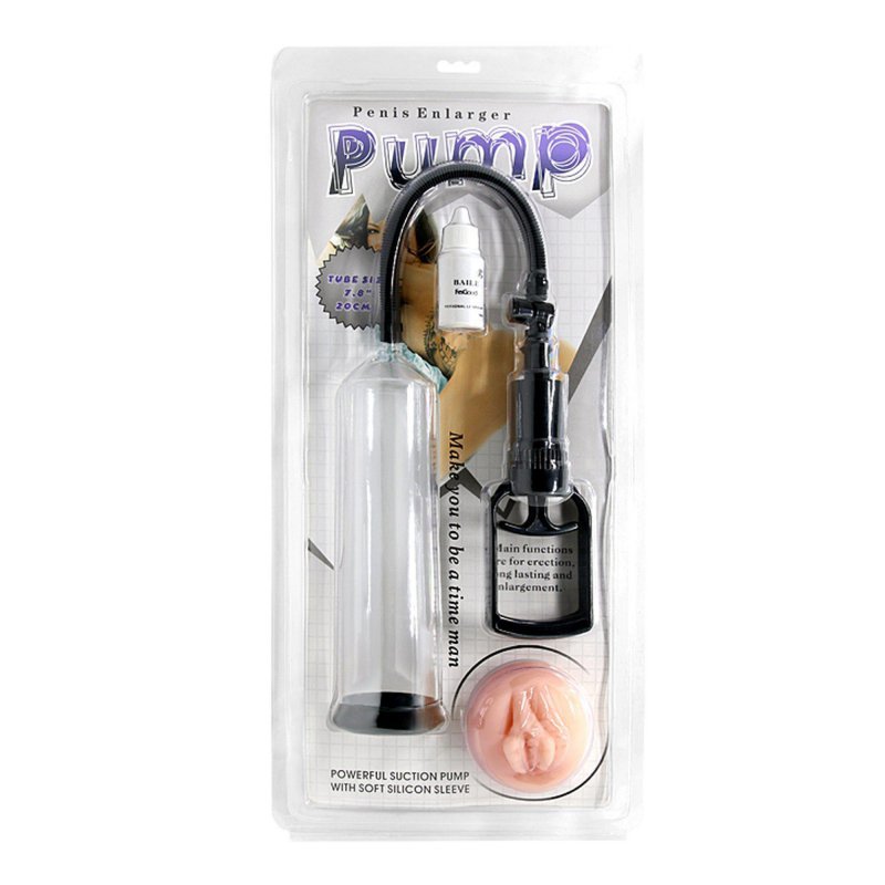 Baile powerful suction pump with soft silicon sleeve