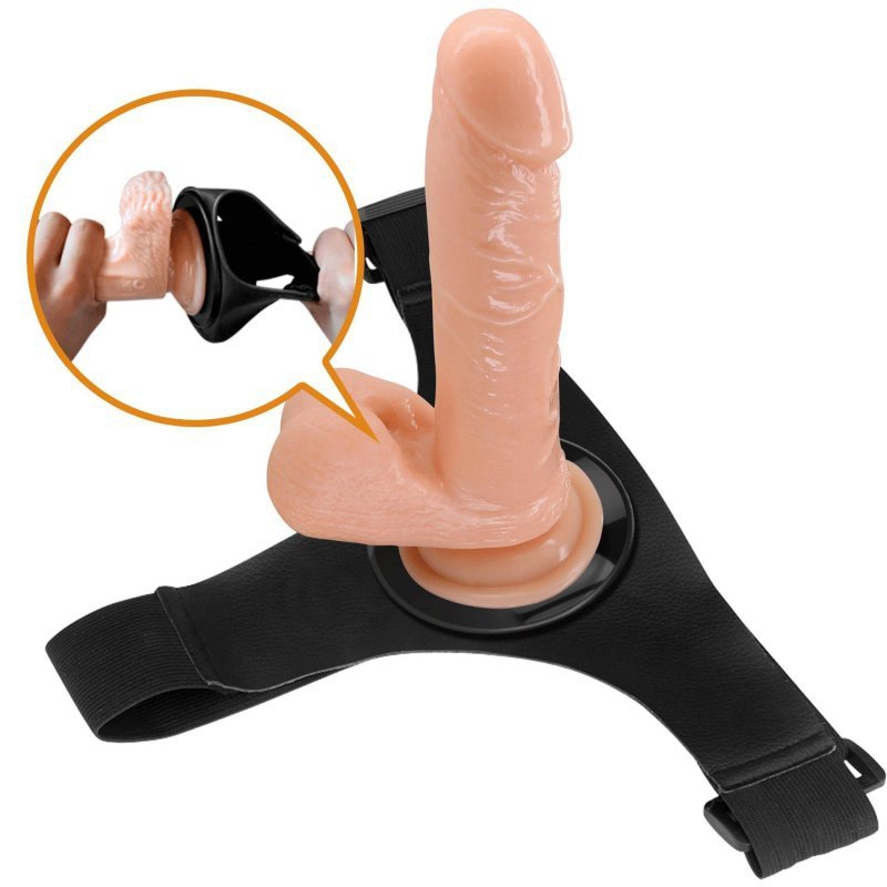 Strapon Pretty Love Tom uniwersalny z dildo 19cm