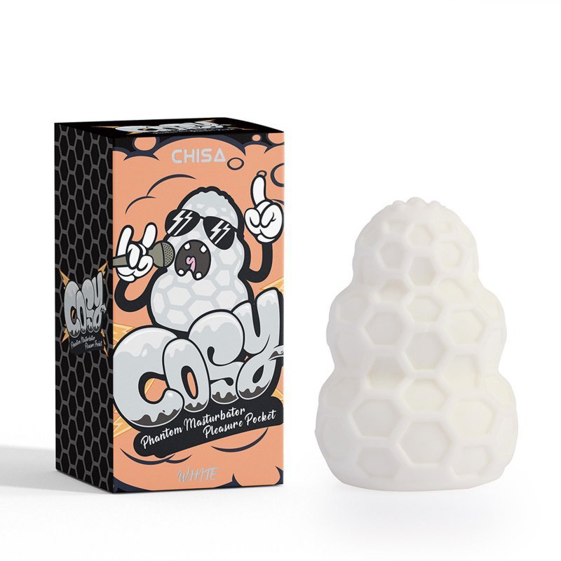Phantom Masturbator męski pochwa Pleasure Pocket-White