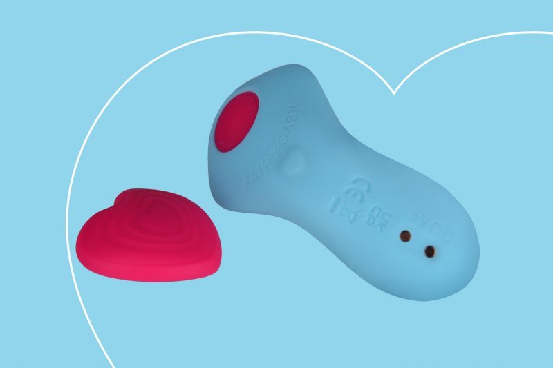 Wibrator dla Pań z pilotem HeartGem blue