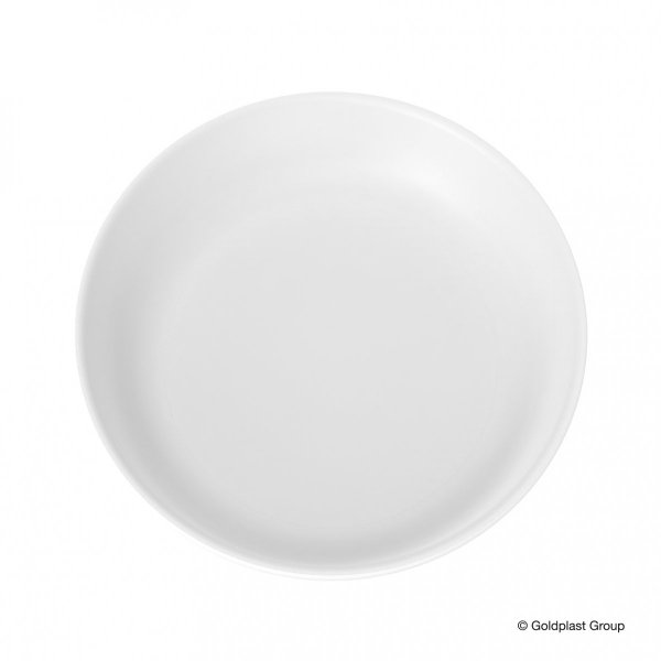 Plastikowy talerz duży biały średnica 27,5 cm 65 szt