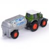 DICKIE Farm Traktor Fendt Maszyna z Cysterną na Mleko 18cm