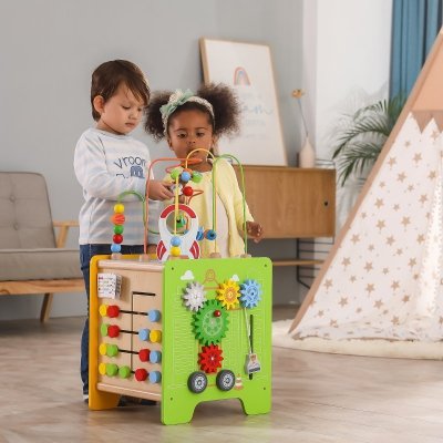 VIGA  Edukacyjny Sześcian Kostka Jumbo Certyfikat FSC